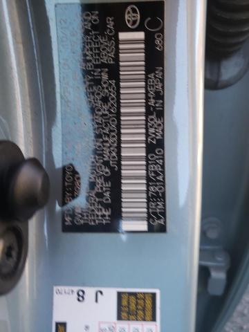 Photo 10 from auction – 2013 TOYOTA PRIUS with VIN JTDKN3DUXD1620654