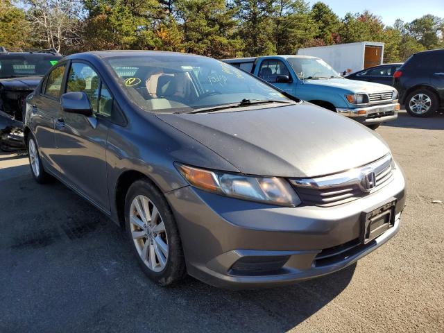 HONDA CIVIC EX 2012 with VIN 2HGFB2F8XCH320005 - Photo from auction