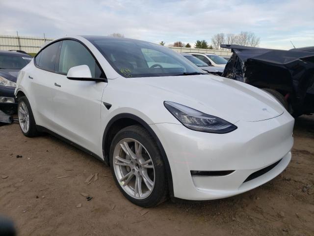 TESLA MODEL Y 2021 with VIN 5YJYGDEE2MF293837 - Photo from auction