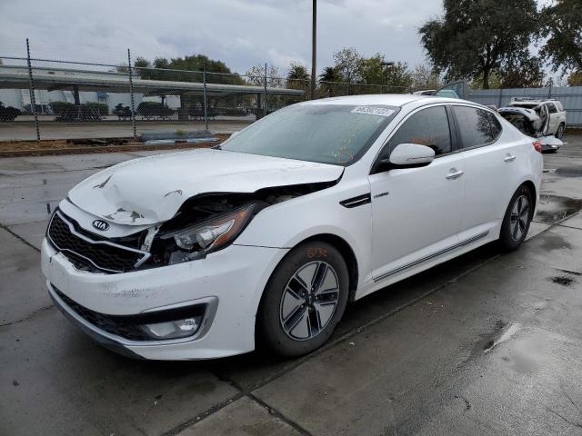 Photo 2 from auction – 2013 KIA OPTIMA HYB with VIN KNAGM4ADXD5044587