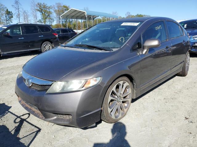 Photo 2 from auction – 2011 HONDA CIVIC LX with VIN 19XFA1F59BE015994
