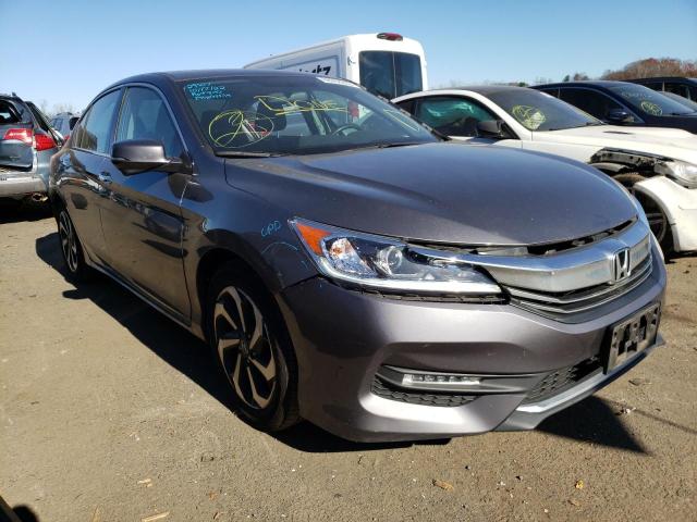 HONDA ACCORD EX 2016 with VIN 1HGCR2F76GA187091 - Photo from auction