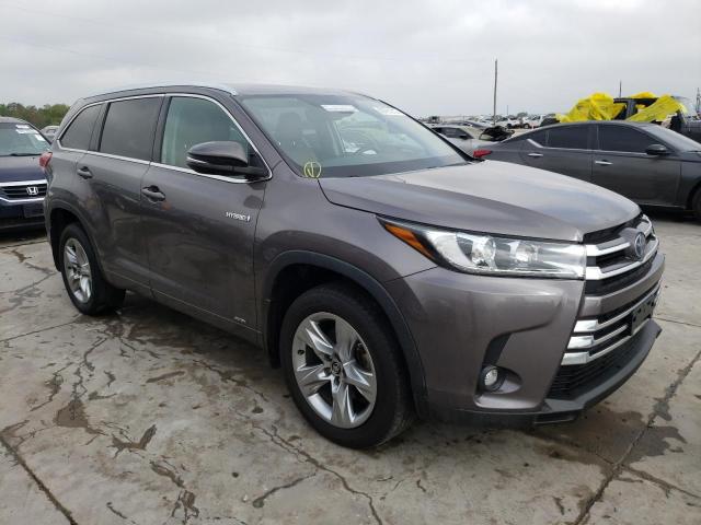 Photo 4 from auction – 2019 TOYOTA HIGHLANDER with VIN 5TDDGRFH6KS060329