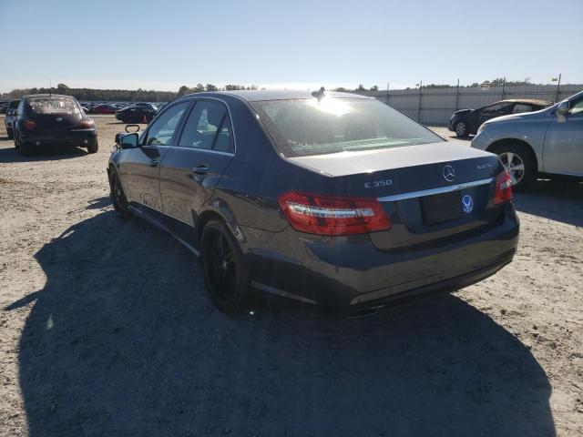 Photo 3 from auction – 2011 MERCEDES-BENZ E 350 BLUE with VIN WDDHF2EB5BA355191