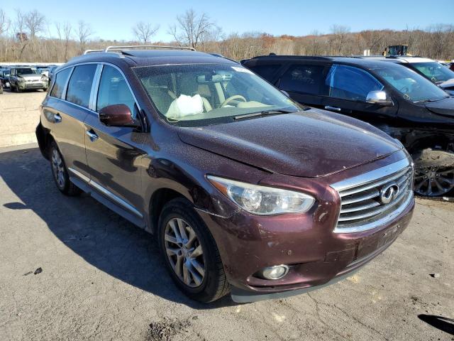INFINITI JX35 2013 with VIN 5N1AL0MM3DC340705 - Photo from auction