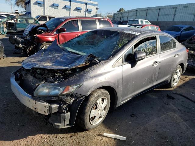 Photo 2 from auction – 2014 HONDA CIVIC LX with VIN 19XFB2F51EE071144