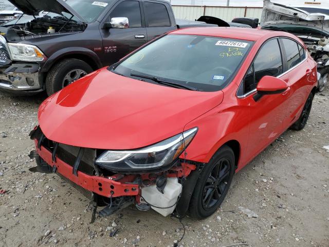 Photo 2 from auction – 2017 CHEVROLET CRUZE LT with VIN 3G1BE6SM2HS576604