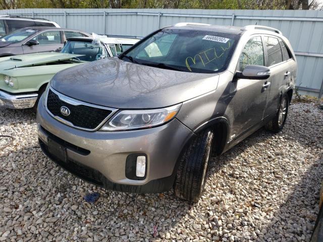 Photo 2 from auction – 2014 KIA SORENTO LX with VIN 5XYKTCA61EG450147
