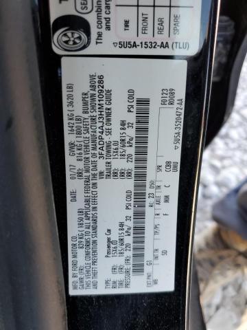Photo 10 from auction – 2017 FORD FIESTA S with VIN 3FADP4AJ3HM109286