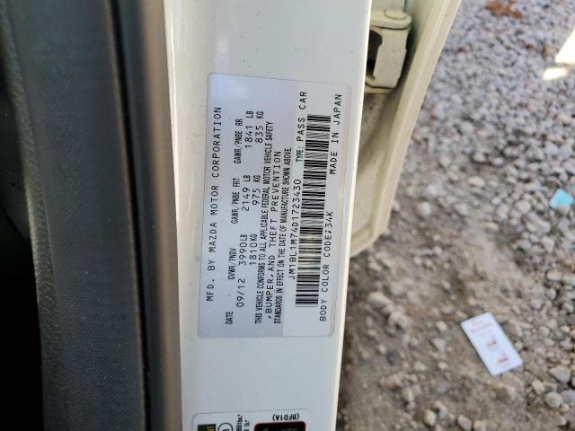 Photo 10 from auction – 2013 MAZDA 3 I with VIN JM1BL1M74D1723430