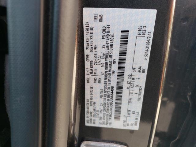 Photo 10 from auction – 2018 FORD ESCAPE SE with VIN 1FMCU0GD0JUA84496