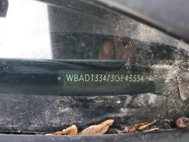 Photo 10 from auction – 2003 BMW 525 I with VIN WBADT33473GF43334
