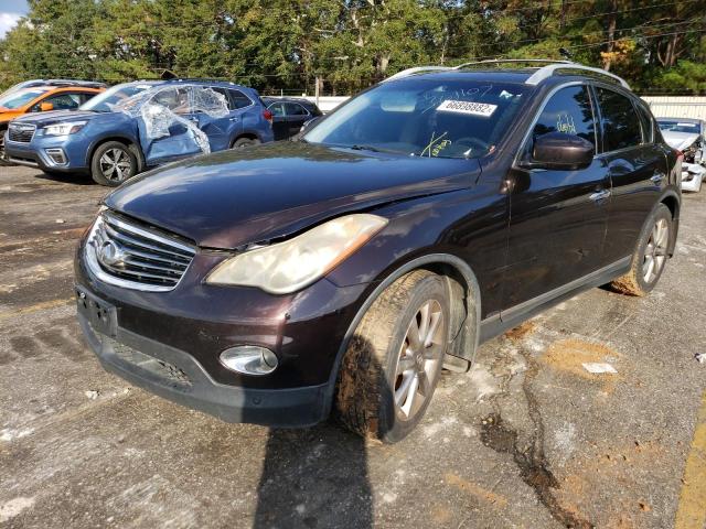 Photo 2 from auction – 2008 INFINITI EX35 BASE with VIN JNKAJ09F68M360711
