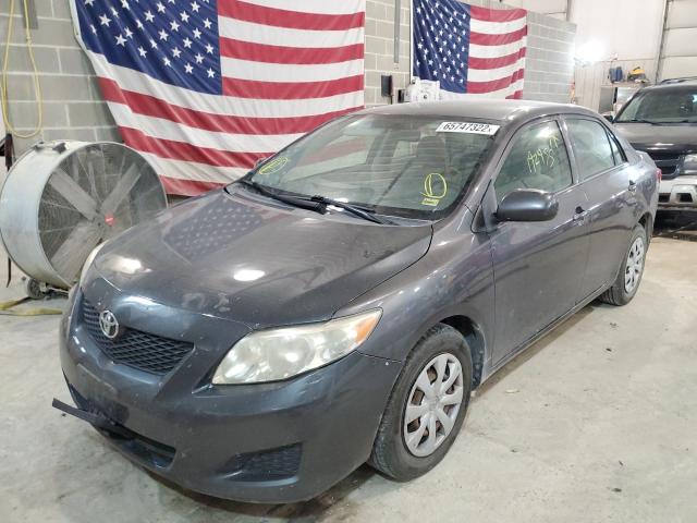 Photo 2 from auction – 2009 TOYOTA COROLLA BA with VIN JTDBL40E09J054571