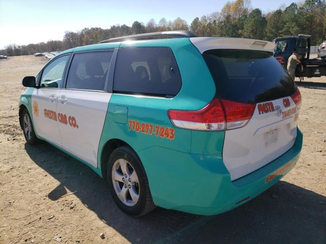Photo 3 from auction – 2012 TOYOTA SIENNA with VIN 5TDKK3DC0CS177917
