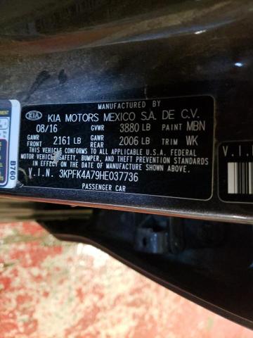 Photo 10 from auction – 2017 KIA FORTE LX with VIN 3KPFK4A79HE037736