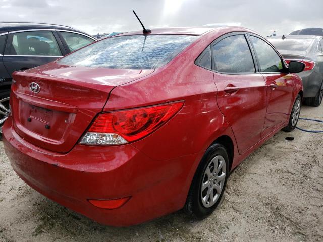 Photo 4 from auction – 2014 HYUNDAI ACCENT GLS with VIN KMHCT4AEXEU739359