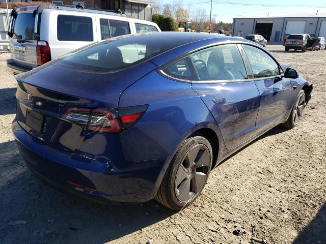 Photo 4 from auction – 2022 TESLA MODEL 3 with VIN 5YJ3E1EA2NF370722