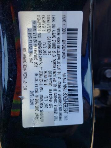 Photo 10 from auction – 2010 MAZDA CX-9 with VIN JM3TB3MA6A0211644