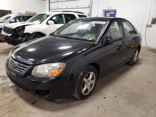 Photo 2 from auction – 2009 KIA SPECTRA EX with VIN KNAFE222795621660