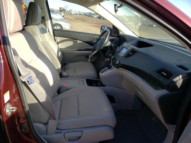 Photo 5 from auction – 2012 HONDA CR-V EXL with VIN 5J6RM4H76CL077120