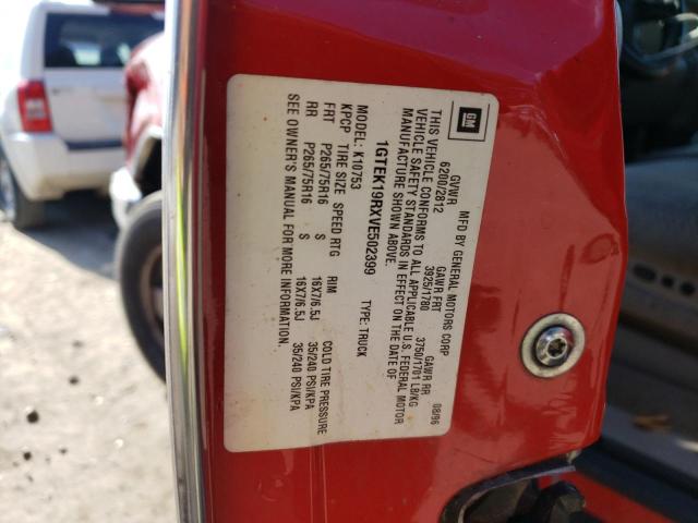 Photo 10 from auction – 1997 GMC SIERRA K15 with VIN 1GTEK19RXVE502399