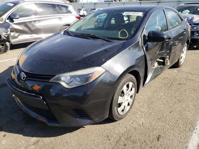 Photo 2 from auction – 2014 TOYOTA COROLLA L with VIN 5YFBURHE5EP078059