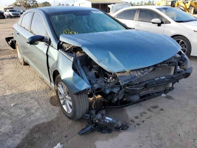 HYUNDAI SONATA SE 2017 with VIN 5NPE24AF6HH578323 - Photo from auction