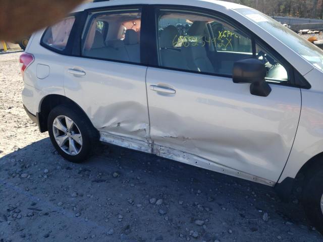Photo 9 from auction – 2015 SUBARU FORESTER 2 with VIN JF2SJABCXFH561269