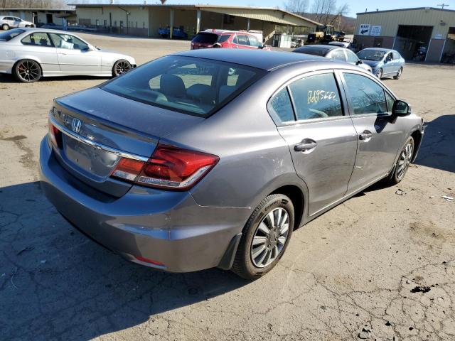 Photo 4 from auction – 2014 HONDA CIVIC LX with VIN 2HGFB2F57EH528268
