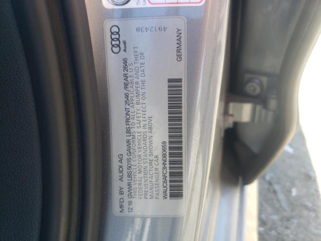 Photo 10 from auction – 2017 AUDI A6 PREMIUM with VIN WAUC8AFC3HN080659