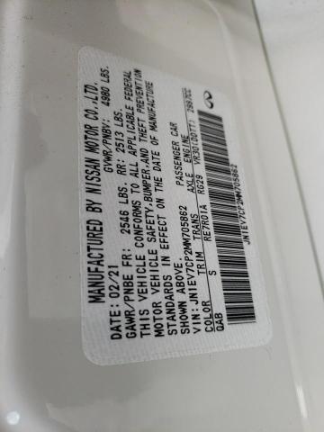 Photo 10 from auction – 2021 INFINITI Q50 SENSOR with VIN JN1EV7CP2MM705862