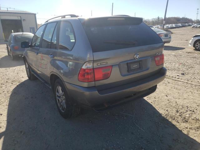 Photo 3 from auction – 2004 BMW X5 3.0I with VIN 5UXFA13584LU28079