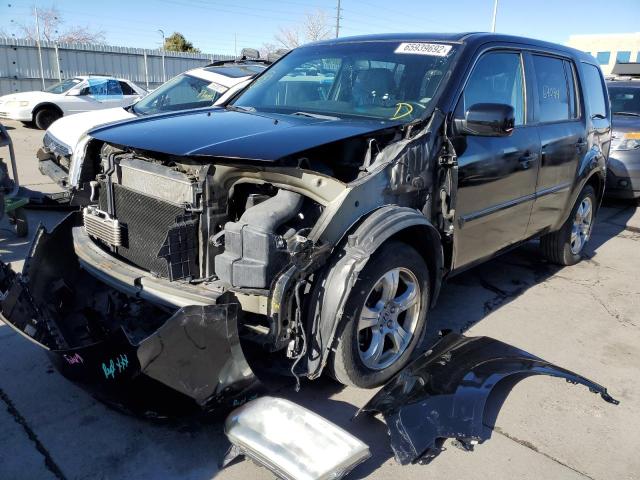 Photo 2 from auction – 2014 HONDA PILOT EXL with VIN 5FNYF4H52EB035642