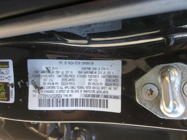 Photo 10 from auction – 2010 MAZDA CX-9 with VIN JM3TB3MV0A0226904