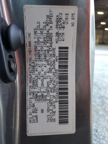Photo 10 from auction – 2004 TOYOTA SIENNA CE with VIN 5TDZA23C74S143259