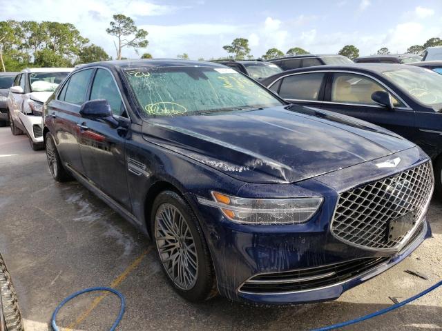 GENESIS G90 ULTIMA 2022 with VIN KMTF54PH8NU093317 - Photo from auction