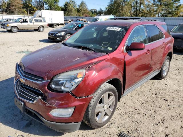 Photo 2 from auction – 2016 CHEVROLET EQUINOX LT with VIN 2GNALCEK2G1123909