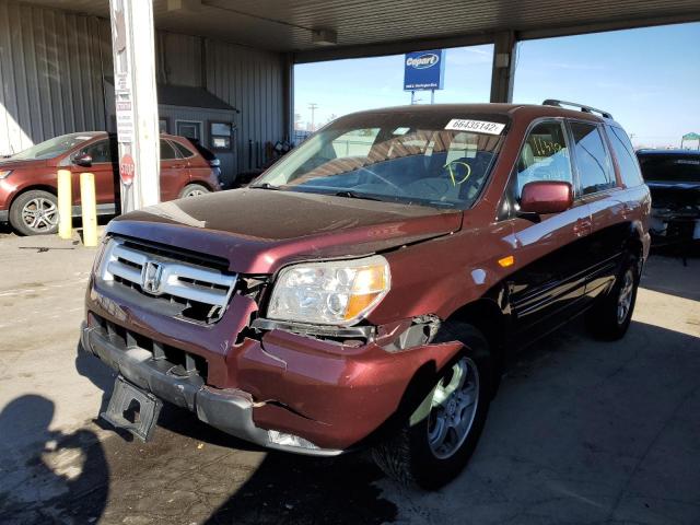 Photo 2 from auction – 2007 HONDA PILOT EXL with VIN 2HKYF18557H535362