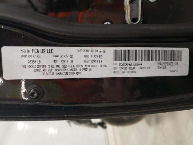 Photo 10 from auction – 2019 CHRYSLER 300 S with VIN 2C3CCAGG8KH569744