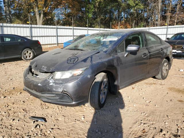 Photo 2 from auction – 2014 HONDA CIVIC LX with VIN 19XFB2F54EE039773