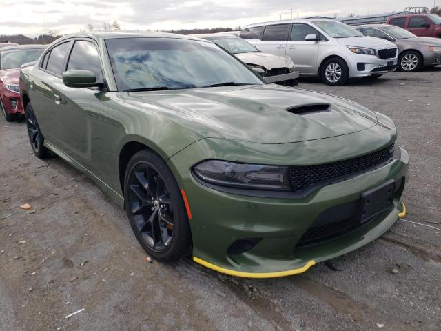 DODGE CHARGER GT 2021 with VIN 2C3CDXHG9MH528329 - Photo from auction