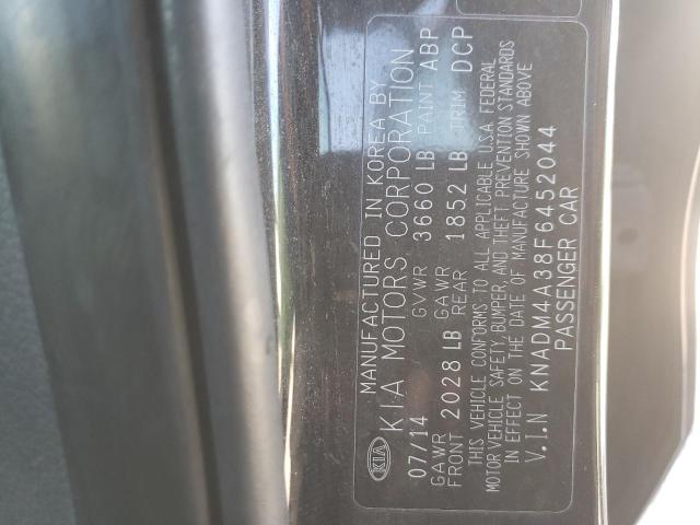 Foto 10 de la subasta – 2015 KIA RIO LX con VIN KNADM4A38F6452044