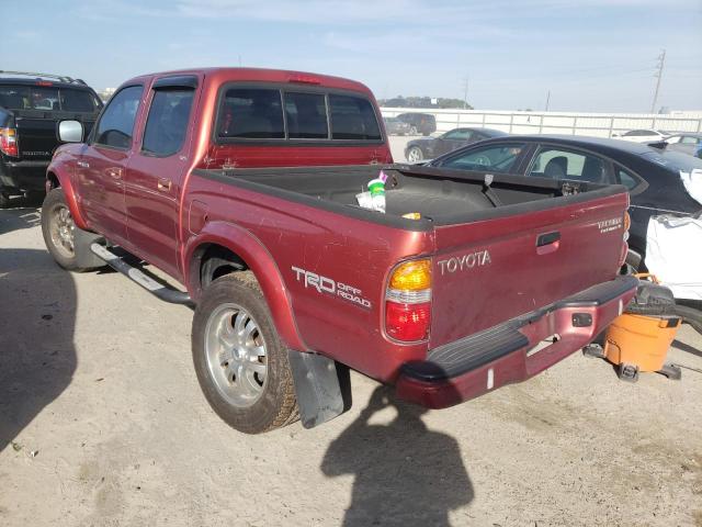 Photo 3 from auction – 2002 TOYOTA TACOMA DOU with VIN 5TEGN92N92Z055935