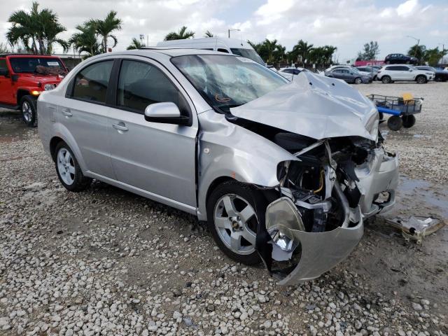 CHEVROLET AVEO LT 2007 with VIN KL1TG56677B136567 - Photo from auction