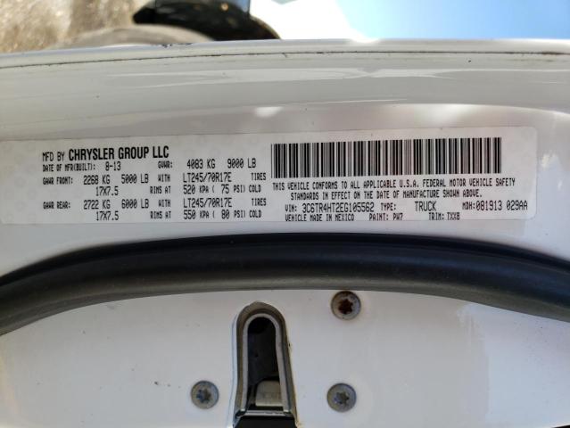 Photo 10 from auction – 2014 RAM 2500 ST with VIN 3C6TR4HT2EG105562