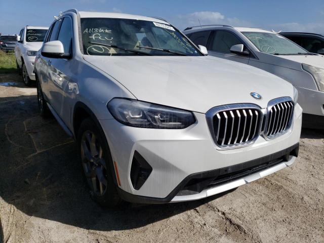BMW X3 XDRIVE3 2022 with VIN 5UX53DP09N9J89744 - Photo from auction