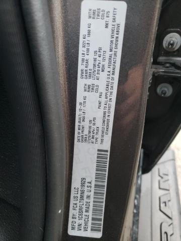 Photo 10 from auction – 2021 RAM 1500 REBEL with VIN 1C6SRFLT9MN619929