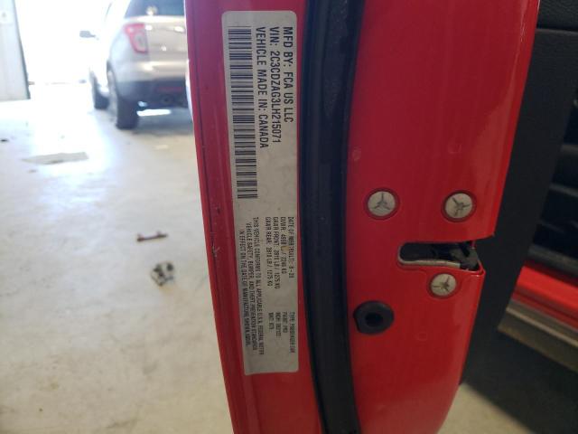 Photo 10 from auction – 2020 DODGE CHALLENGER with VIN 2C3CDZAG3LH215071