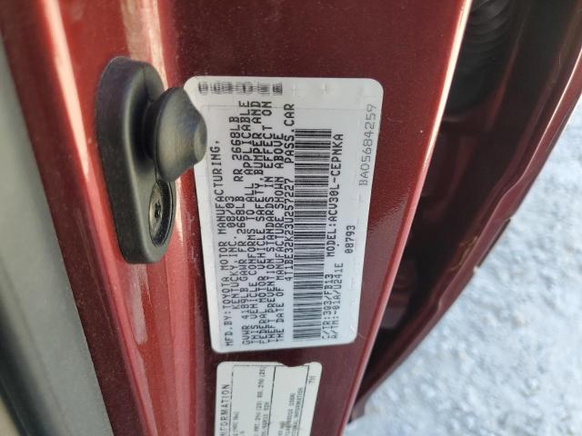 Photo 10 from auction – 2003 TOYOTA CAMRY LE with VIN 4T1BE32K23U257227
